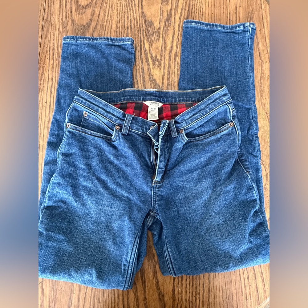 Fleece lined pants